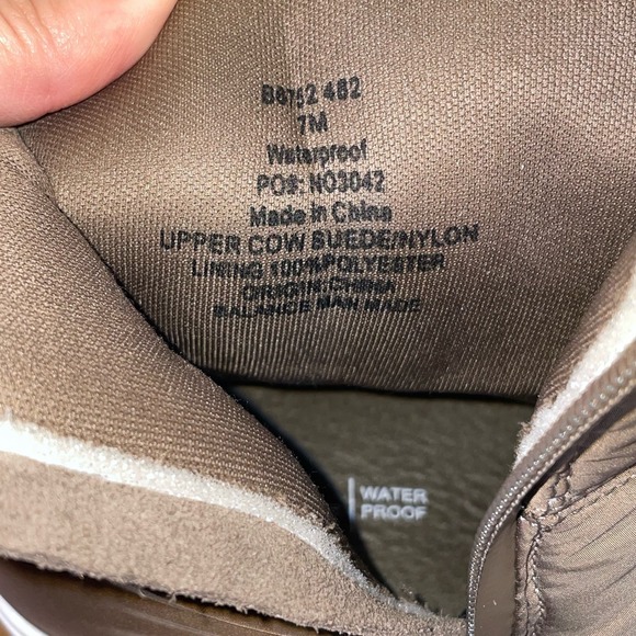 Aqua College Womens Sage Zipper Slip on Booties Taupe 7 M - Picture 6 of 13